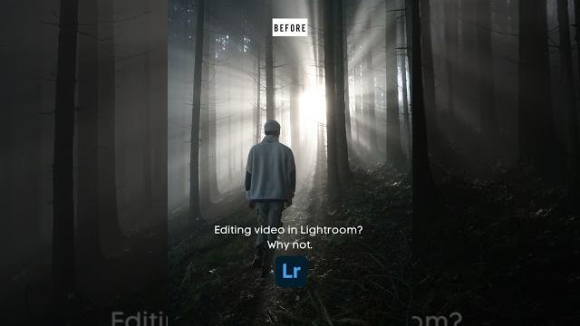 Editing Videos in Lightroom #shorts #lightroom Editing Videos in Lightroom #shorts #lightroom