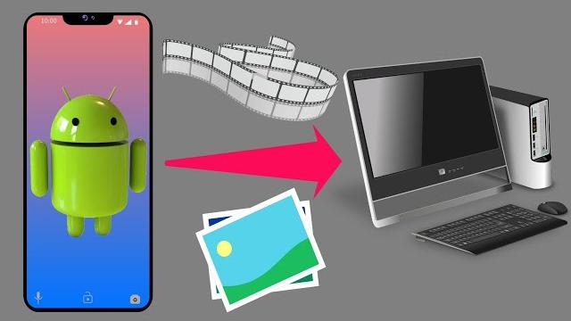 Как с Android скинуть фото и видео на компьютер Как с Android скинуть фото и видео на компьютер