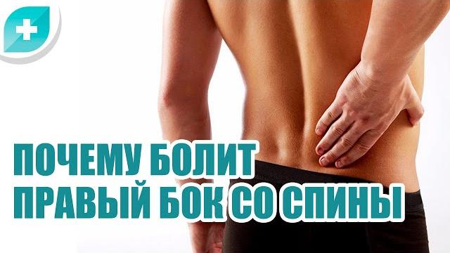 Почему болит правый бок со стороны спины Почему болит правый бок со стороны спины