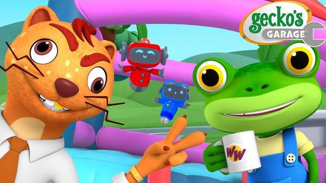 Baby Truck’s Bouncy Castle Rescue! | Gecko's Garage | Cartoons For Kids | Toddler Fun Learning Baby Truck’s Bouncy Castle Rescue! | Gecko's Garage | Cartoons For Kids | Toddler Fun Learning