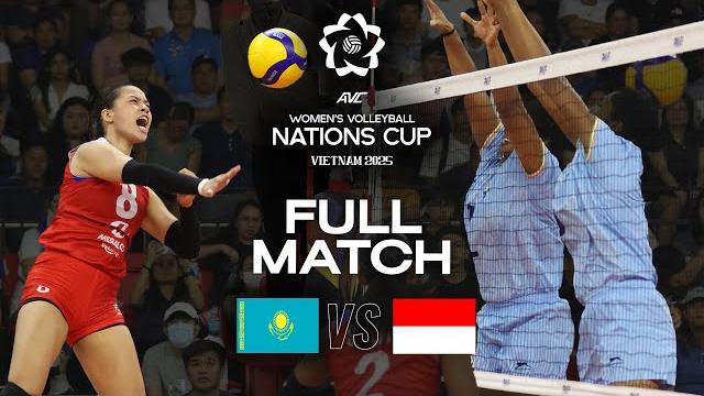 Kazakhstan vs. Indonesia - Pool Play | AVC Women's Nations Cup Kazakhstan vs. Indonesia - Pool Play | AVC Women's Nations Cup