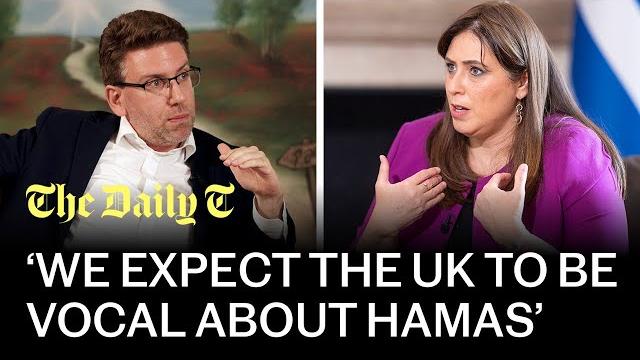 Israeli ambassador Tzipi Hotovely: The international community is wrong on Gaza aid | The Daily T Israeli ambassador Tzipi Hotovely: The international community is wrong on Gaza aid | The Daily T