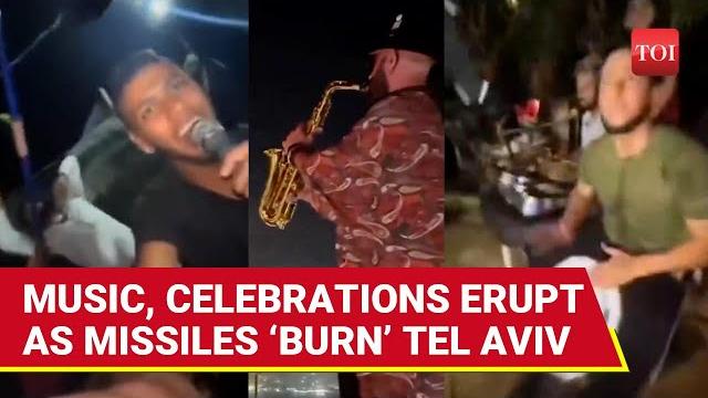 Gaza, Lebanon CELEBRATES Iran’s Firestorm; WILD Party, Music Roar As Missiles Rain On Israel | Watch Gaza, Lebanon CELEBRATES Iran’s Firestorm; WILD Party, Music Roar As Missiles Rain On Israel | Watch