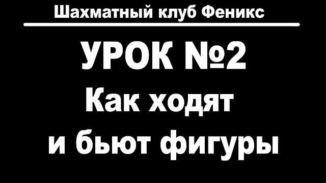 Урок 2. Как ходят и бьют шахматные фигуры. Урок 2. Как ходят и бьют шахматные фигуры.