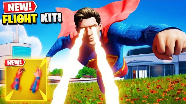 SUPERMAN’S *MYTHIC* FLIGHT KIT in Fortnite SEASON 3! SUPERMAN’S *MYTHIC* FLIGHT KIT in Fortnite SEASON 3!