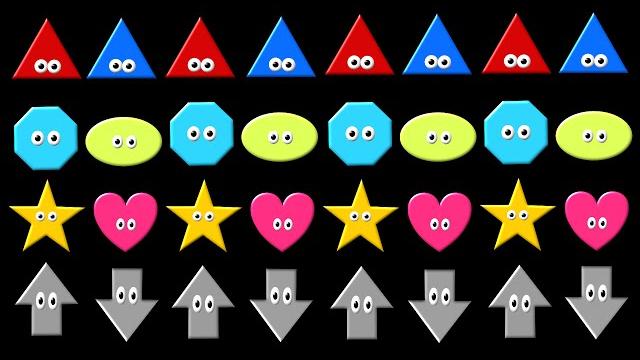 Patterns 1 - ABAB Pattern with Shapes & Colors - The Kids' Picture Show (Fun & Educational) Patterns 1 - ABAB Pattern with Shapes & Colors - The Kids' Picture Show (Fun & Educational)
