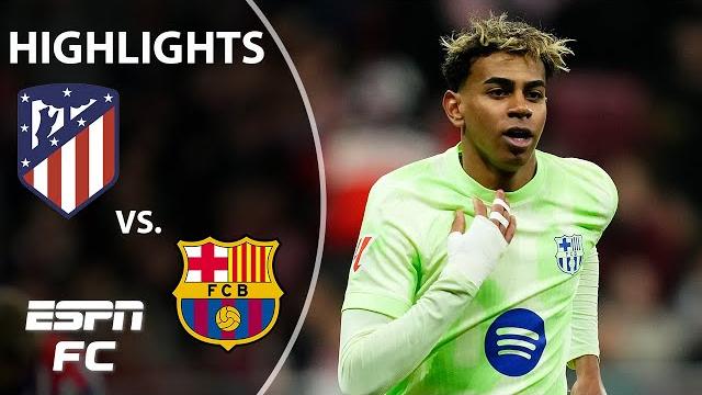 2 STOPPAGE-TIME GOALS ‼️ BIG COMEBACK Atletico Madrid vs. Barcelona | LALIGA Highlights | ESPN FC 2 STOPPAGE-TIME GOALS ‼️ BIG COMEBACK Atletico Madrid vs. Barcelona | LALIGA Highlights | ESPN FC
