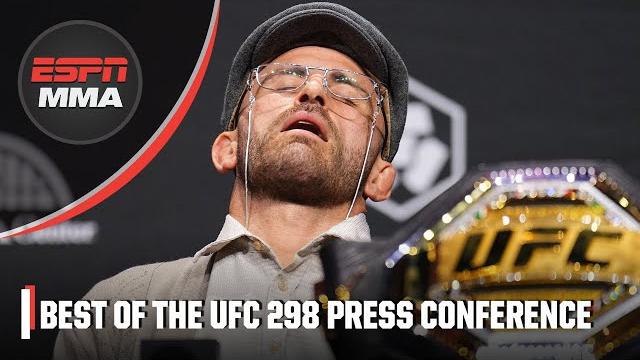 UFC 298 Press Conference Highlights | ESPN MMA UFC 298 Press Conference Highlights | ESPN MMA