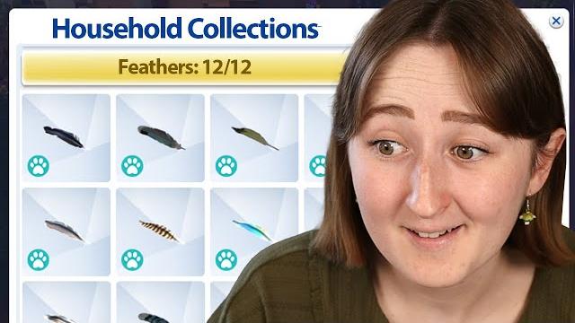 I tried collecting EVERY FEATHER in The Sims 4 I tried collecting EVERY FEATHER in The Sims 4