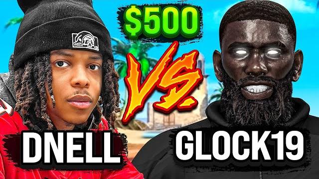 DNELL vs GLOCK 9TEEN $500 WAGER 2K25! BEST OF 7 DNELL vs GLOCK 9TEEN $500 WAGER 2K25! BEST OF 7