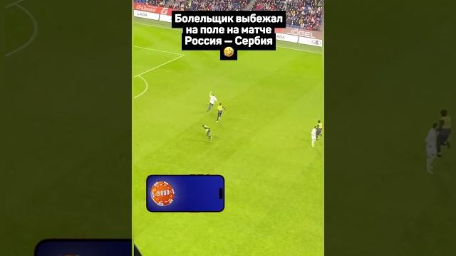 БОЛЕЛЬЩИК ВЫБЕЖАЛ НА ПОЛЕ НА МАТЧЕ РОССИЯ — СЕРБИЯ БОЛЕЛЬЩИК ВЫБЕЖАЛ НА ПОЛЕ НА МАТЧЕ РОССИЯ — СЕРБИЯ
