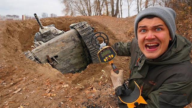 Эти жуткие находки мы нашли под землей, где провалился Танк! Эти жуткие находки мы нашли под землей, где провалился Танк!