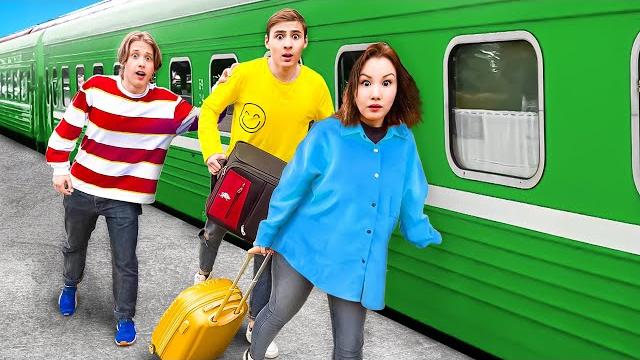 24 Часа В Поезде со Светой Кемер ! **Уезжаем на каникулы?** 24 Часа В Поезде со Светой Кемер ! **Уезжаем на каникулы?**