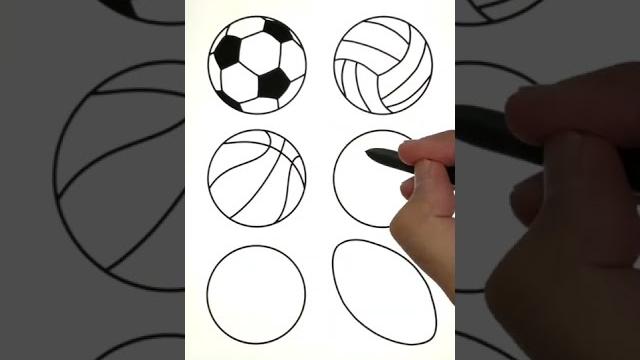 #howto #drawing #sports #ball ️ #art #viral #shorts #howto #drawing #sports #ball ️ #art #viral #shorts