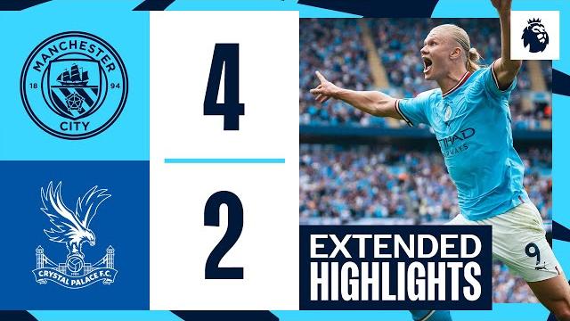 Extended Highlights | Haaland scores Hat-trick for City! | Man City 4-2 Palace | Premier League Extended Highlights | Haaland scores Hat-trick for City! | Man City 4-2 Palace | Premier League