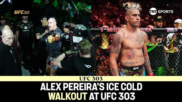 AURA! Alex Pereira with the COLDEST walkout at #UFC303 | Alex Pereira vs. Jiří Procházka AURA! Alex Pereira with the COLDEST walkout at #UFC303 | Alex Pereira vs. Jiří Procházka
