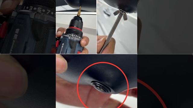 360-Degree Camera Installation Tool: Creative DIY Rod for Car Mirror with Hole Puncher 360-Degree Camera Installation Tool: Creative DIY Rod for Car Mirror with Hole Puncher