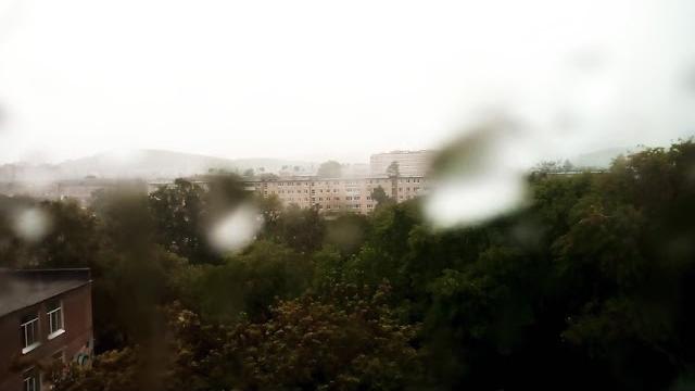 Тайфун в Приморье. Большой Камень. Тайфун в Приморье. Большой Камень.