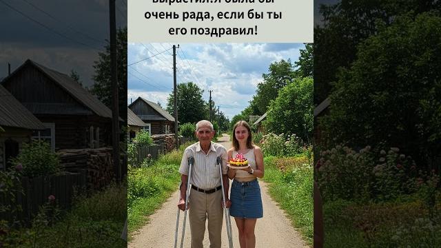 Сегодня день рождения моего дедушки, он меня вырастил!Я была бы очень рада, если бы ты его поздравил Сегодня день рождения моего дедушки, он меня вырастил!Я была бы очень рада, если бы ты его поздравил