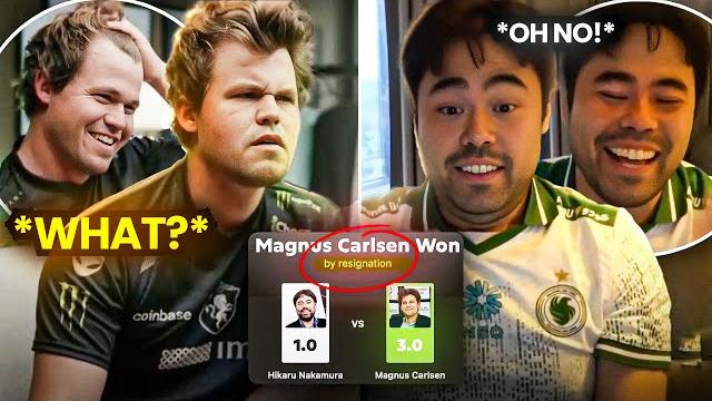 Hikaru Nakamura's shocking resignation against Magnus Carlsen | Chess.com Classic Finals 2025 Hikaru Nakamura's shocking resignation against Magnus Carlsen | Chess.com Classic Finals 2025