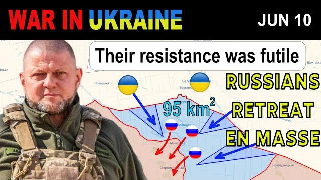 10 Jun: FOOTAGE: Russians RUN FOR THEIR LIVES. DEFENSE COLLAPSES! | War in Ukraine Explained 10 Jun: FOOTAGE: Russians RUN FOR THEIR LIVES. DEFENSE COLLAPSES! | War in Ukraine Explained