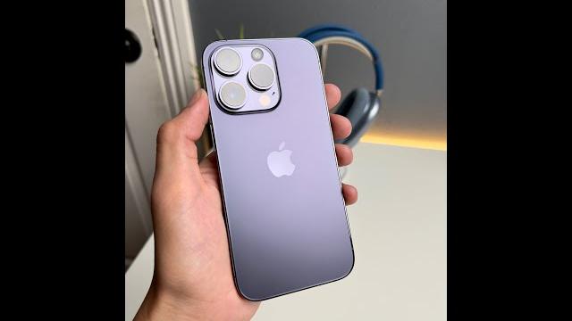 Deep Purple iPhone 14 Pro Deep Purple iPhone 14 Pro