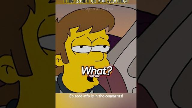 The Start of All Conflict #simpsons #shorts The Start of All Conflict #simpsons #shorts