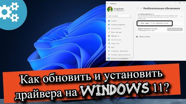 Как обновить и установить драйвера на Windows 11? Как обновить и установить драйвера на Windows 11?