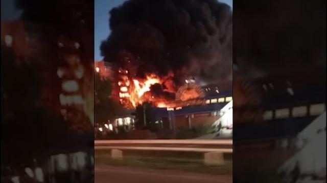 СУ-34 упал на жилой дом в российском Ейске - сдетонировал боекомплект авиапушки - есть погибшие СУ-34 упал на жилой дом в российском Ейске - сдетонировал боекомплект авиапушки - есть погибшие