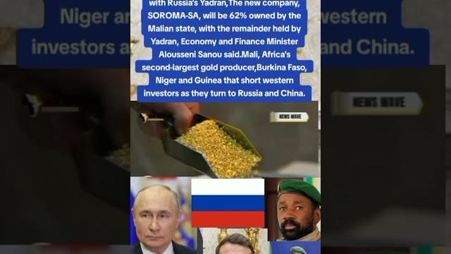 Mali and Russia will end raw gold exports #zambia #nigeria #kenya #ghana #usa #southafrica Mali and Russia will end raw gold exports #zambia #nigeria #kenya #ghana #usa #southafrica