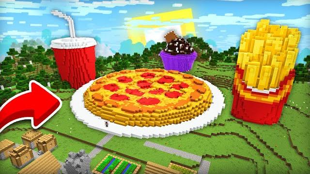 Я СЪЕЛ ГИГАНТСКУЮ ЕДУ В МАЙНКРАФТ | Компот Minecraft Я СЪЕЛ ГИГАНТСКУЮ ЕДУ В МАЙНКРАФТ | Компот Minecraft