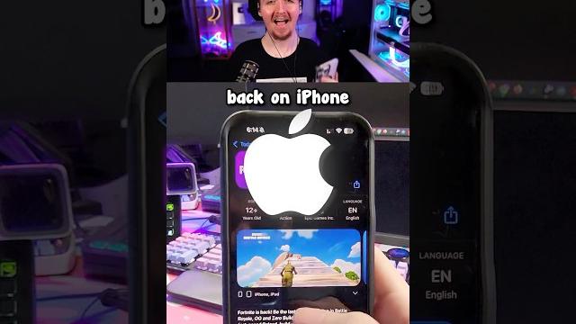 Fortnite on iPhone is BACK! Fortnite on iPhone is BACK!