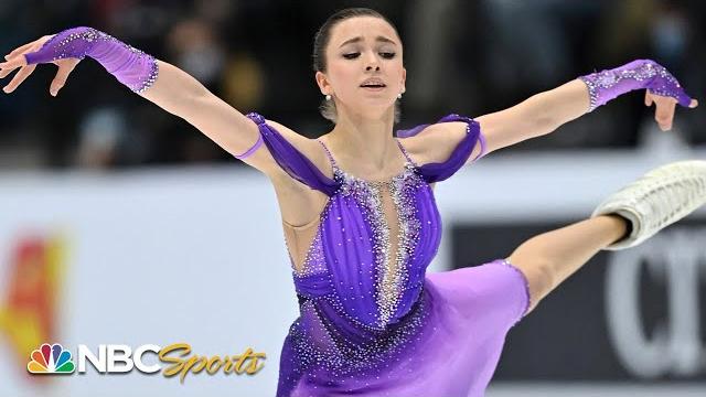 Valieva breaks her own record with incredible short program at European Championships | NBC Sports Valieva breaks her own record with incredible short program at European Championships | NBC Sports