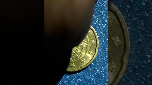 монета 20 евро цент 2012 год F Германия монета 20 евро цент 2012 год F Германия