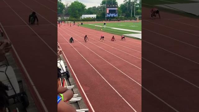 My run 50 meter dash savanna Georgia 1st place My run 50 meter dash savanna Georgia 1st place