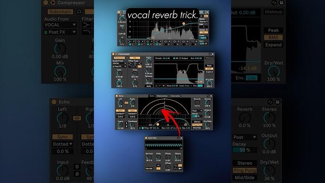Vocal reverse reverb trick Vocal reverse reverb trick