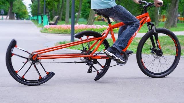 Just a Normal Bike Math: 0.5 х 2 = 1 Wheel Just a Normal Bike Math: 0.5 х 2 = 1 Wheel