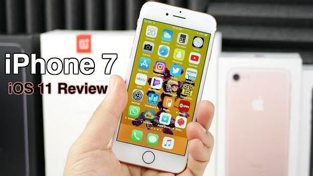 iPhone 7 iOS 11 Official Review! iPhone 7 iOS 11 Official Review!