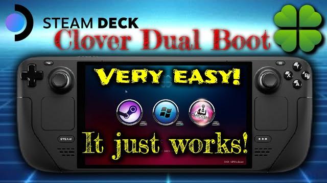 Steam Deck dual boot Windows - easy install Clover script and showcase of Clover script features! Steam Deck dual boot Windows - easy install Clover script and showcase of Clover script features!