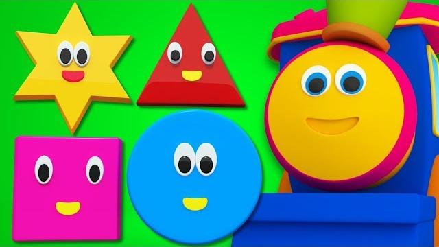 Bob The Train | Shapes Song For Kids And Baby | Adventure with Shapes | Bob Cartoons by Kids Tv Bob The Train | Shapes Song For Kids And Baby | Adventure with Shapes | Bob Cartoons by Kids Tv