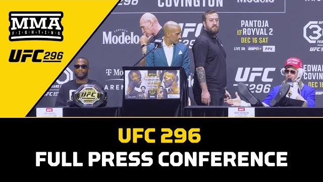 Full UFC 296 Press Conference | UFC 296 | MMA Fighting Full UFC 296 Press Conference | UFC 296 | MMA Fighting