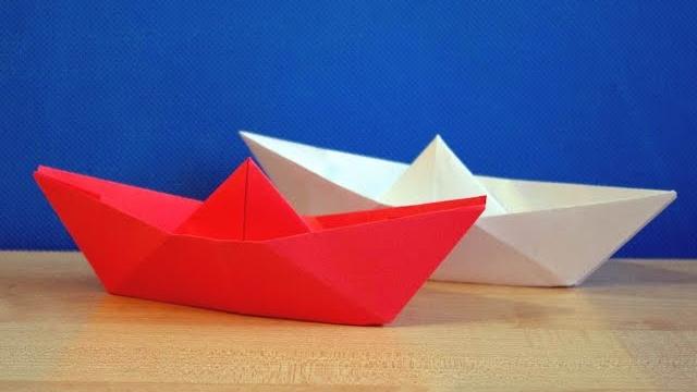 Как сделать кораблик из бумаги своими руками. Легкое оригами "бумажная лодка". Поделки. Как сделать кораблик из бумаги своими руками. Легкое оригами "бумажная лодка". Поделки.