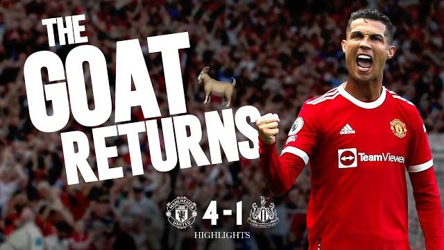 Cristiano Ronaldo RETURNS! ️ | Man Utd 4-1 Newcastle Cristiano Ronaldo RETURNS! ️ | Man Utd 4-1 Newcastle