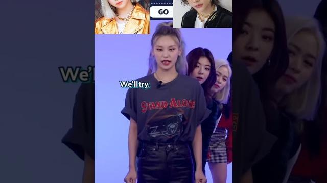 #yejin when yeji have choice to wink for hyunjin or kiss for ryujin #yejin #yeji #shorts #yejin when yeji have choice to wink for hyunjin or kiss for ryujin #yejin #yeji #shorts