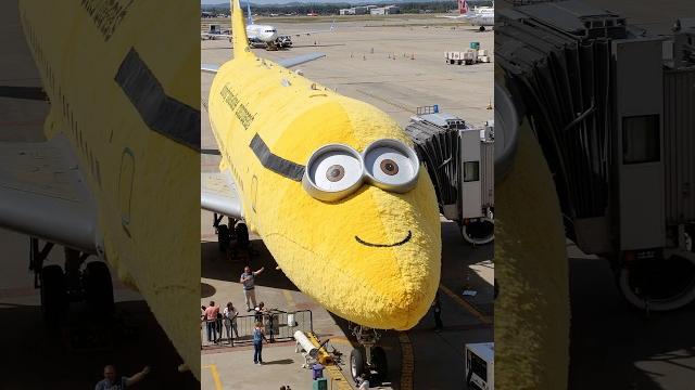 Minions International Flight! Welcome Aboard! ️🟡 Minions International Flight! Welcome Aboard! ️🟡