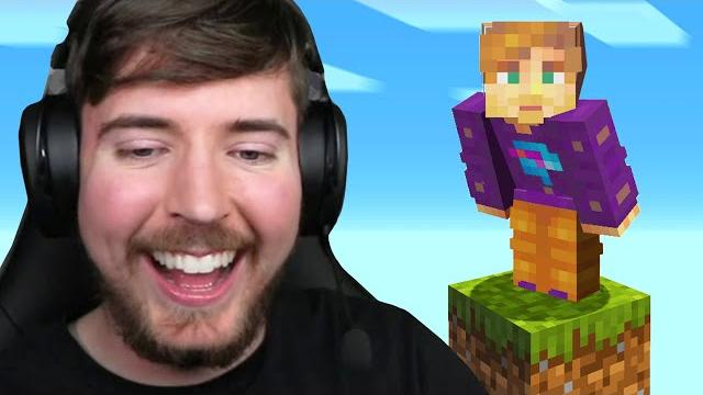 Minecraft, But It's Only One Block! Minecraft, But It's Only One Block!