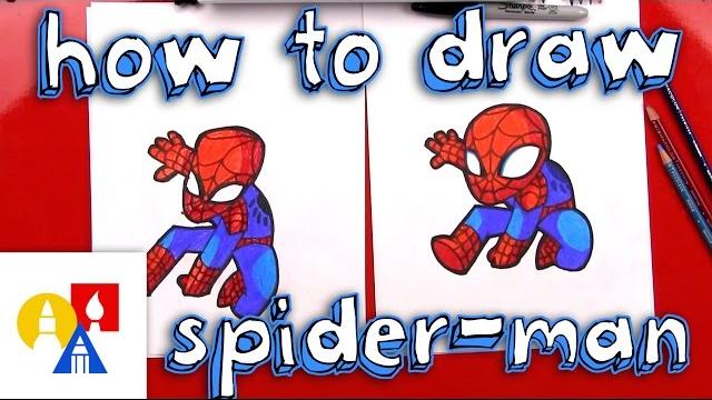 How To Draw Cartoon Spider-Man How To Draw Cartoon Spider-Man