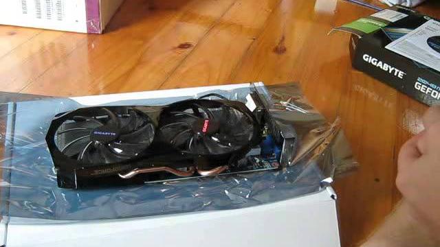 UnBoxing Gigabyte GEFORCE GTX 650 Ti UnBoxing Gigabyte GEFORCE GTX 650 Ti