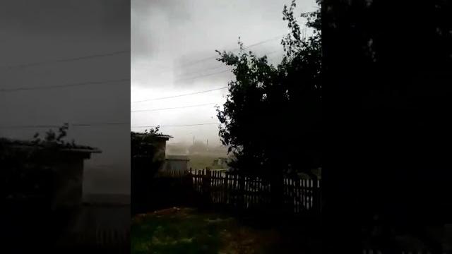 Шквал в пригороде Астрахани 23.07.2023 Шквал в пригороде Астрахани 23.07.2023