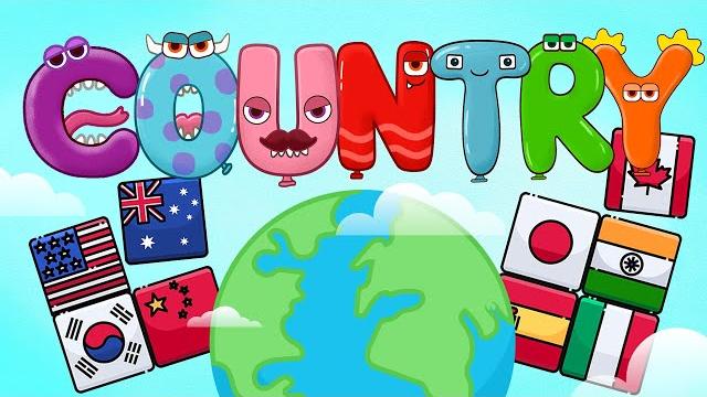 Where are you from?(Part 1) Countries song with flags & English education for beginners Where are you from?(Part 1) Countries song with flags & English education for beginners